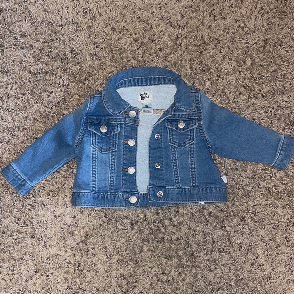 Baby Classic Knit-Like Denim Jacket